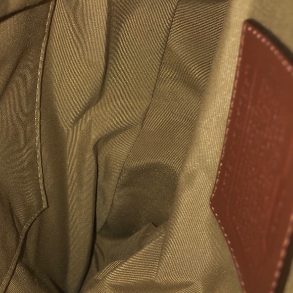 SOLD COACH Hamilton Buckle Leather Hobo Shoulder - Picture 6 of 6